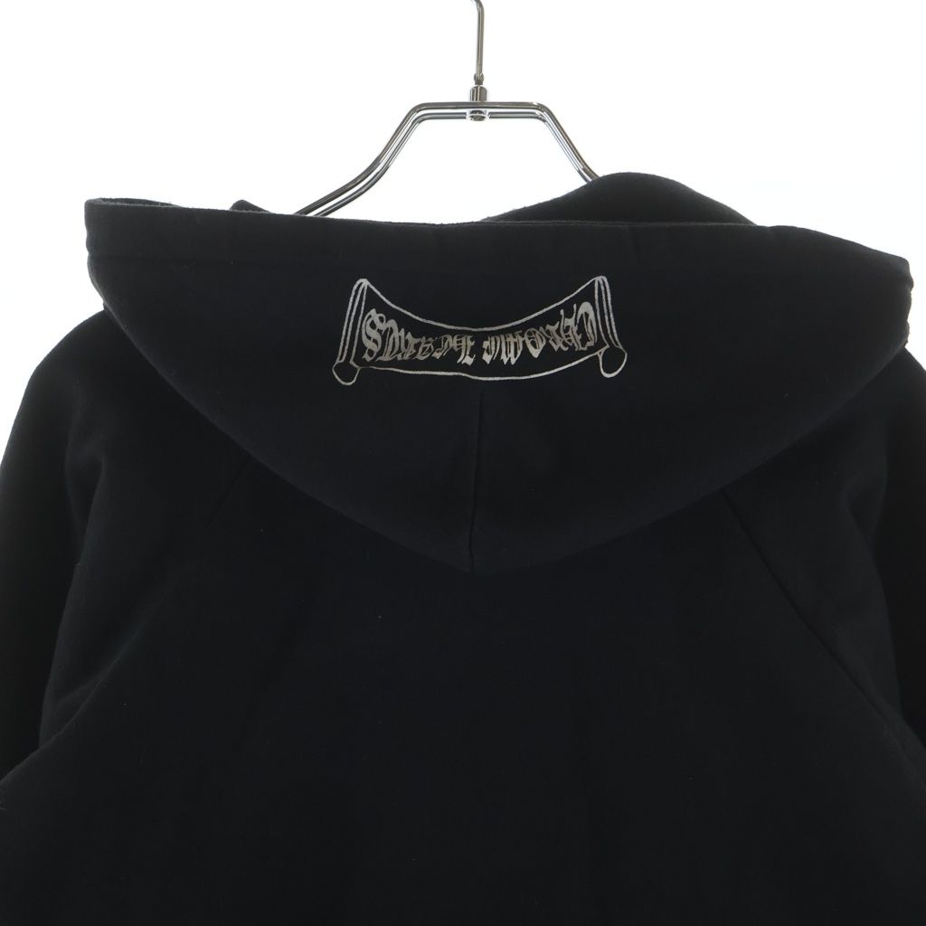 CHROME HEARTS (クロムハーツ) OLD SWTSHRT HD ZIP スクロールラベル
