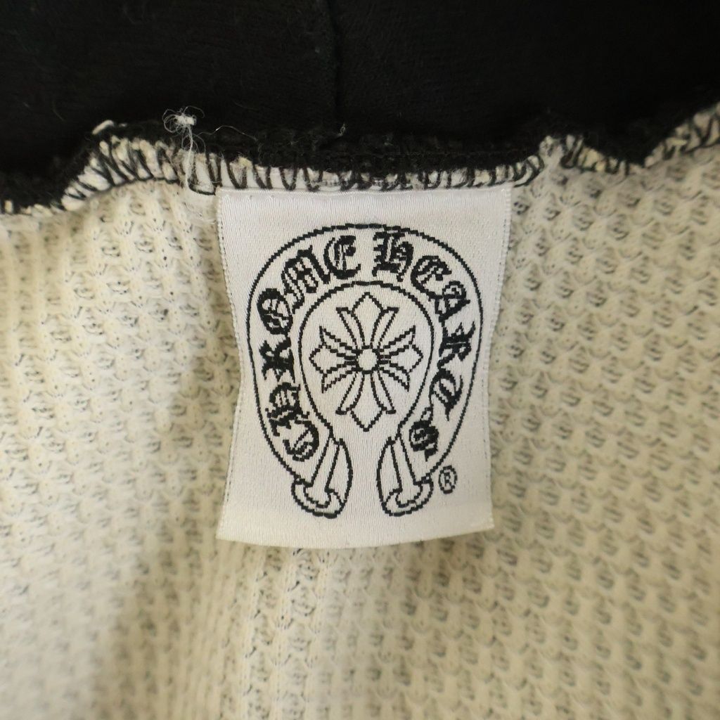 CHROME HEARTS (クロムハーツ) OLD SWTSHRT HD ZIP スクロールラベル