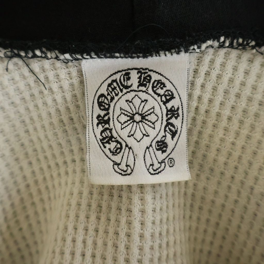 CHROME HEARTS (クロムハーツ) OLD THRML SWTSHRT HD ZIP 裏地サーマル