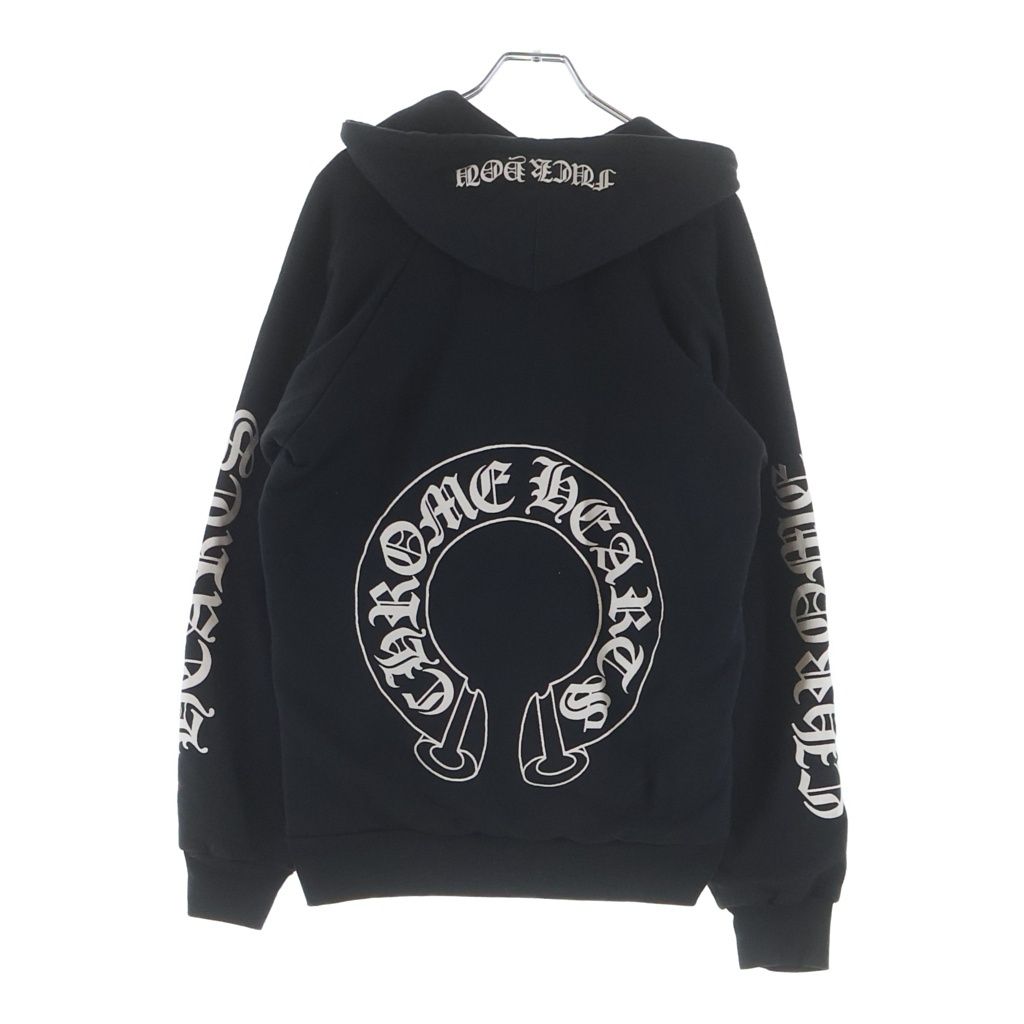 CHROME HEARTS (クロムハーツ) OLD THRML SWTSHRT HD ZIP 裏地サーマル