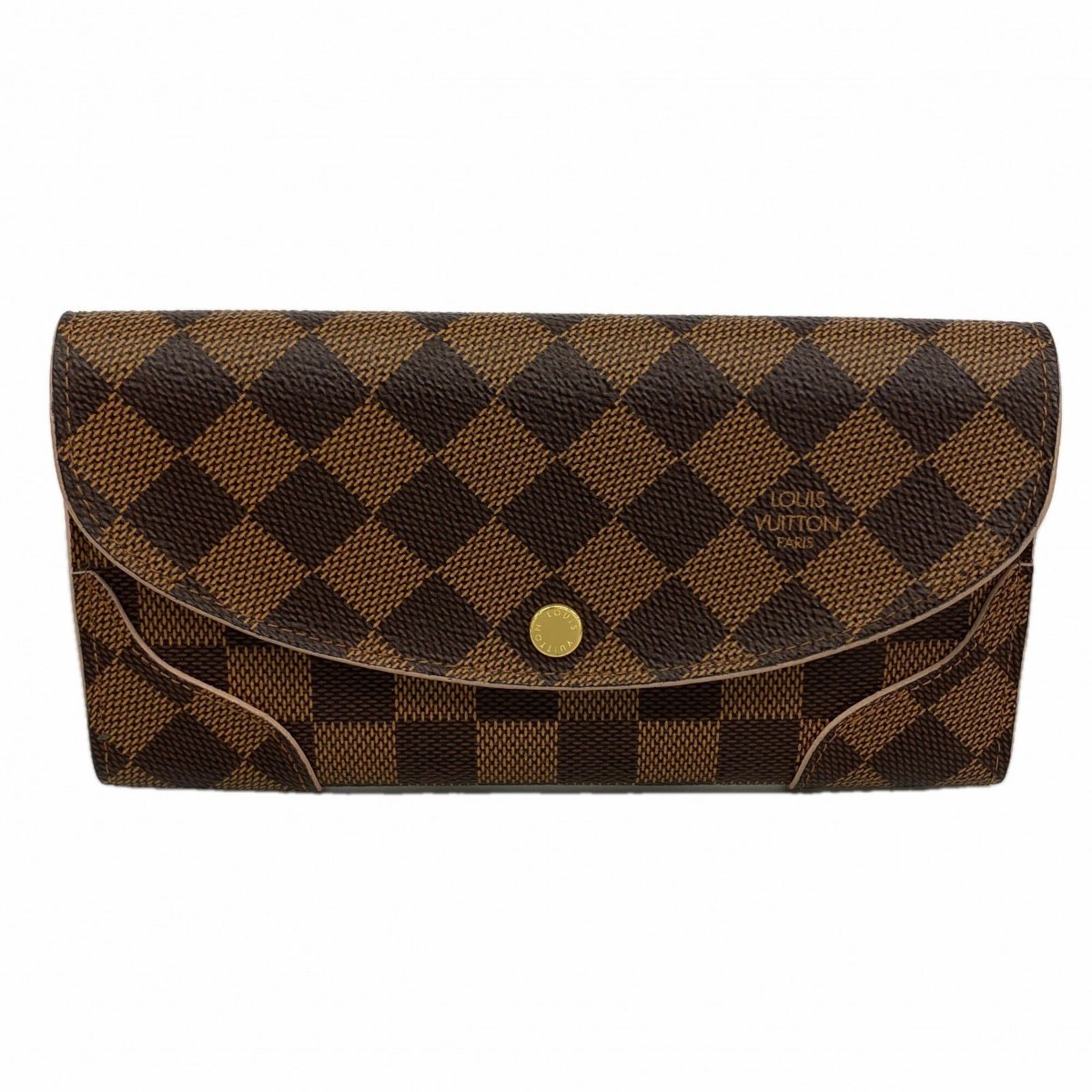 ルイ・ヴィトン(Louis Vuitton) ルイ・ヴィトン 長財布 ダミエ ポルトフォイユカイサ N61227 ローズバレリーヌレディース