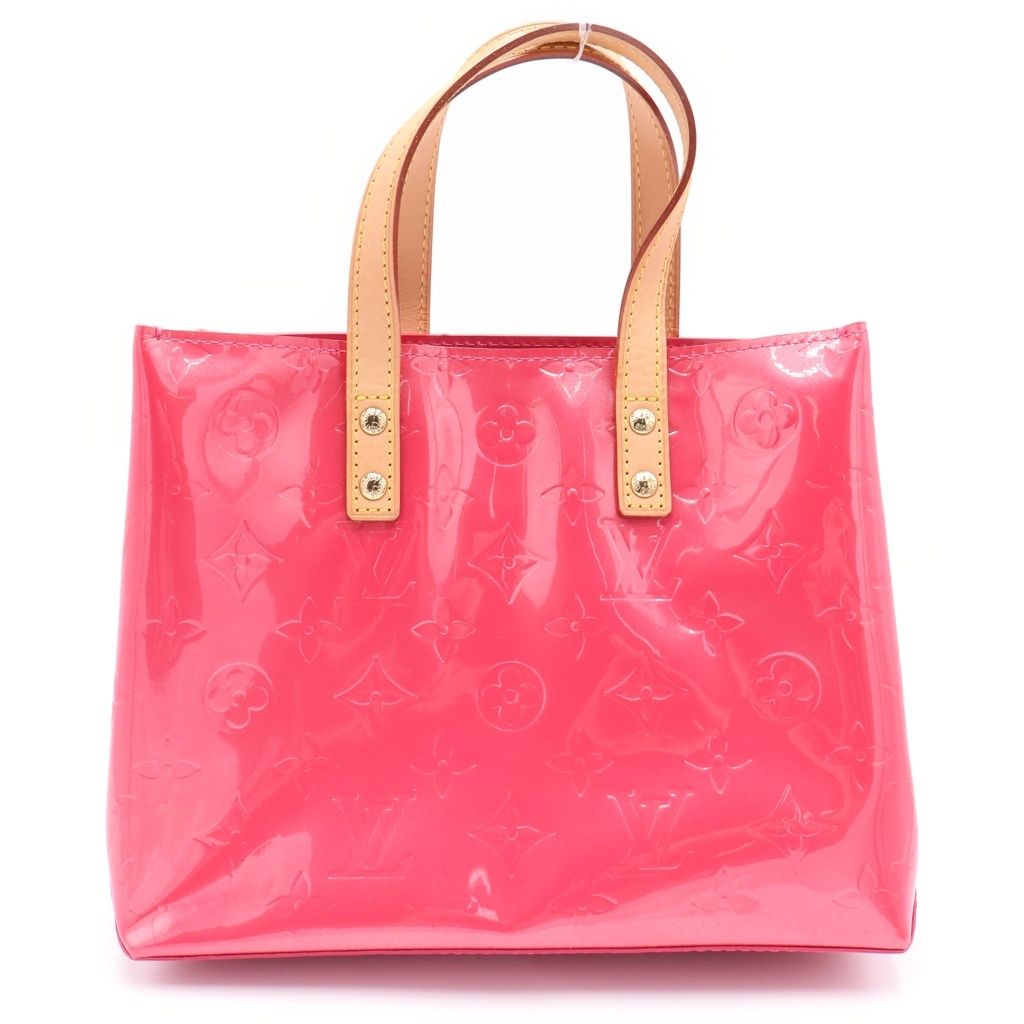 LOUIS VUITTON (ルイヴィトン) ヴェルニ リードPM ハンドバッグ ピンク