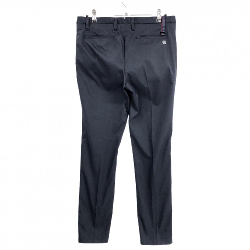 美品】ブリーフィング パンツ ネイビー ステッチレッド ストレッチ