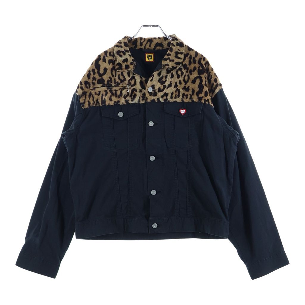 HUMANMADE レオパードデニムジャケット HUMAN MADE (ヒューマンメイド) LEOPARD DENIM JACKET レオパード