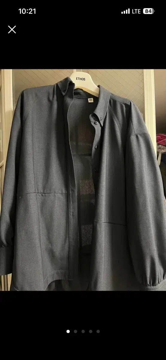 エートス テンセル シャツ ジャケット