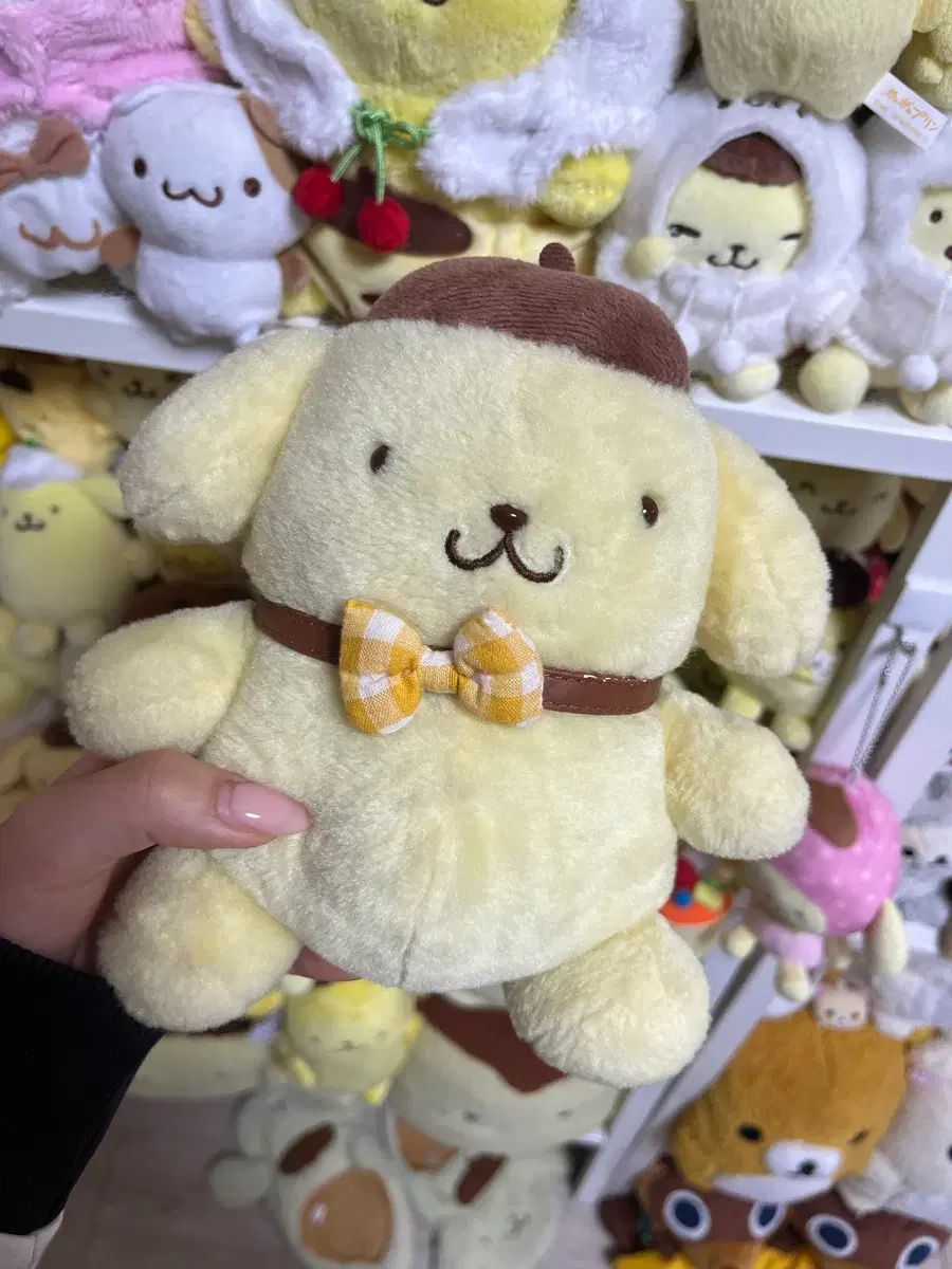 ポムポムプリン ポージングぬいぐるみ ポーズ 1弾