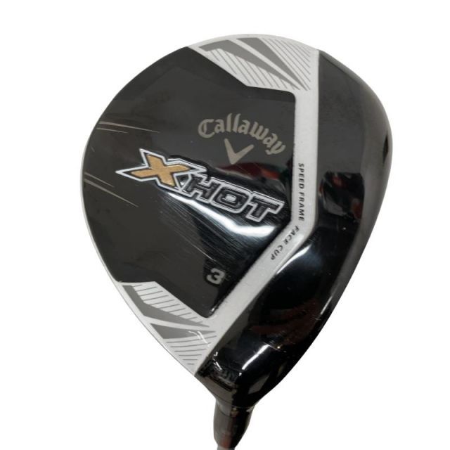 【中古】 キャロウェイ X HOT 3W フェアウェイウッド FW X HOT 55W(フェアウェイウッド) (フレックスSR) メンズ 男性用 右利き 右用 Cランク ゴルフクラブ