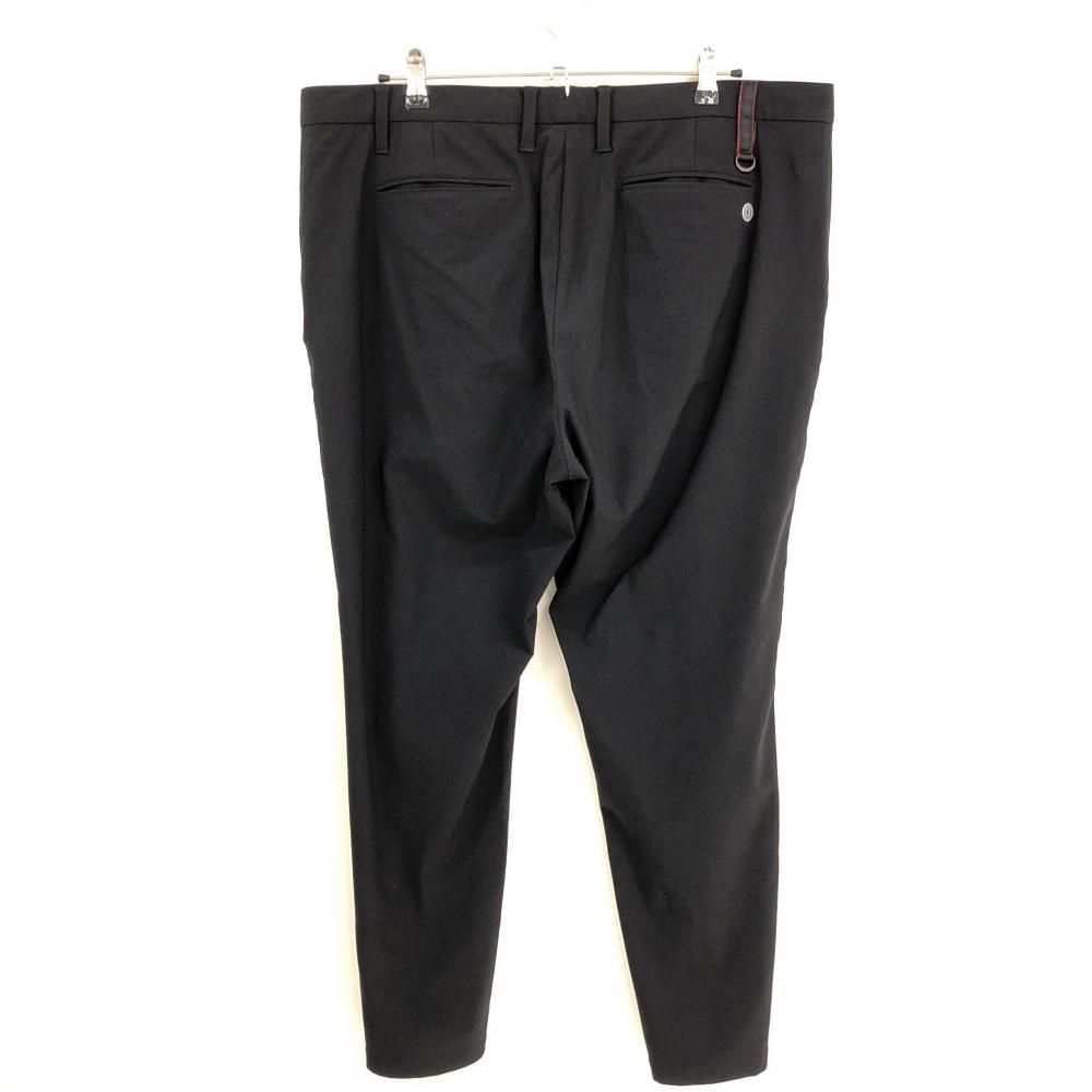 美品】ブリーフィング パンツ 黒 後ろロゴ ストレッチ メンズ XXXL