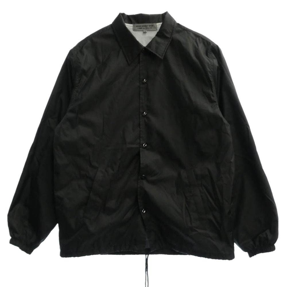 COMME des GARCONS コムデギャルソン IH-J002 CDG ロゴプリント コーチジャケット ブラック系 M【中古】