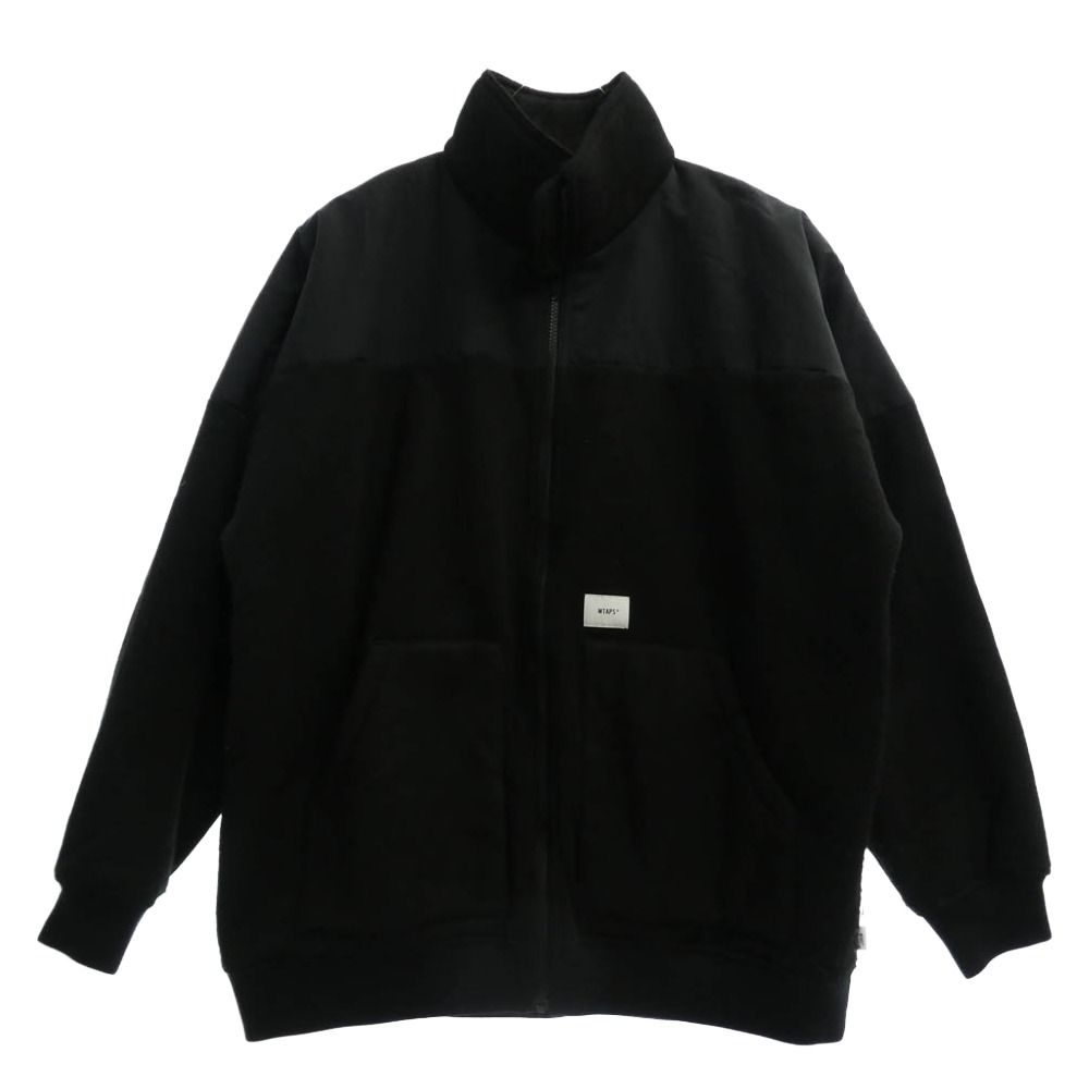 WTAPS ダブルタップス 22SS 222ATDT-JKM02 MERCER JACKET Jacket Poac. Boa ボア フリース ジャケット ブラック系 04【中古】