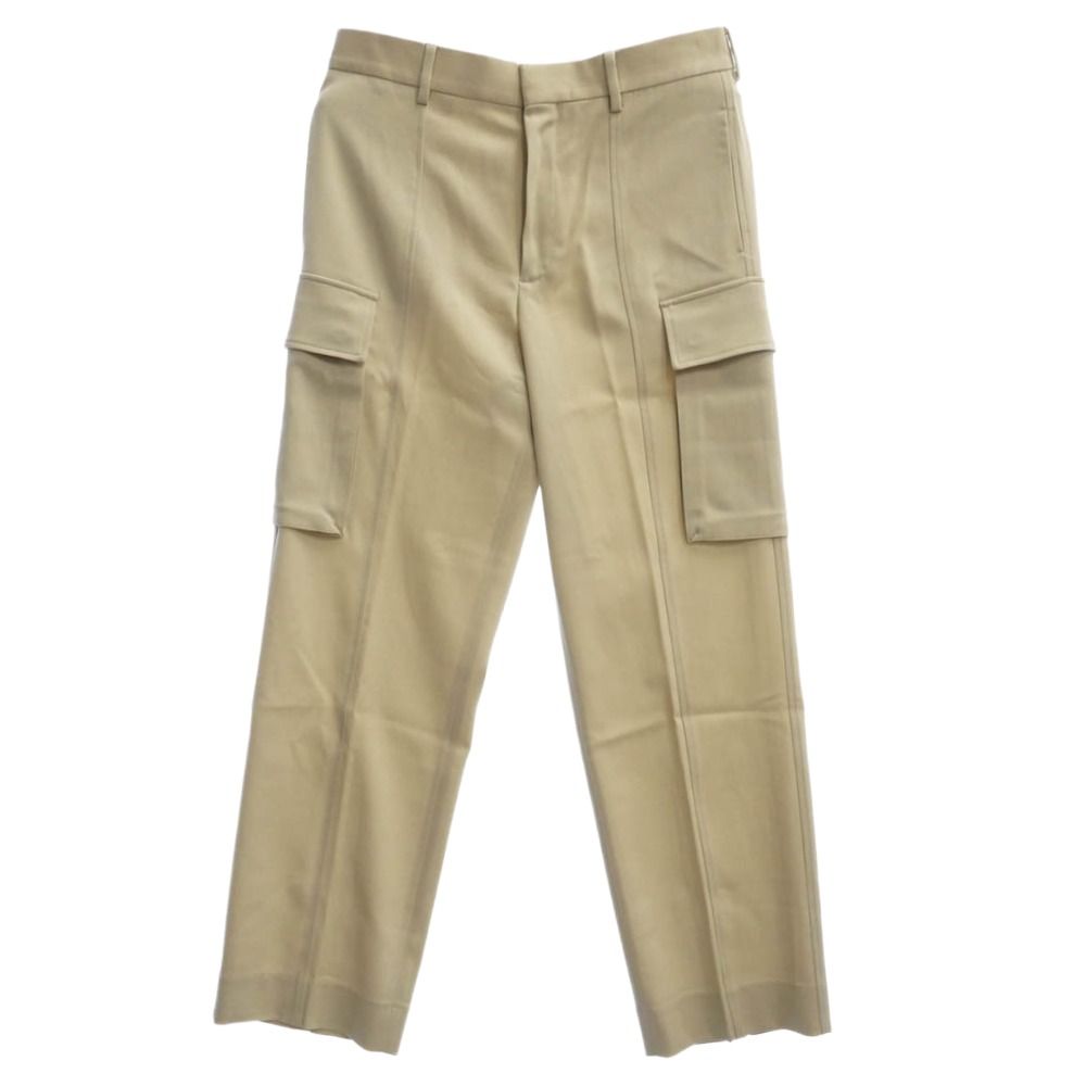 Stella McCartney ステラマッカートニー 23 OLD BOND ST. LONDON レーヨンコットン カーゴトラウザー パンツ ベージュ系 M【美品】【中古】