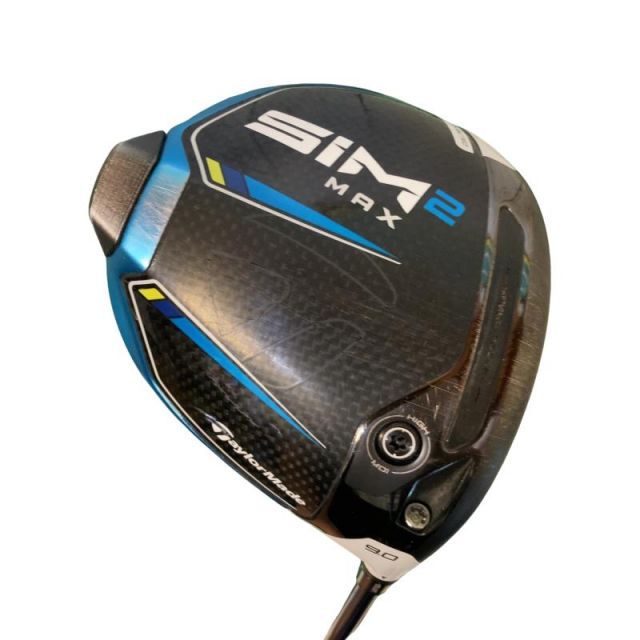【中古】 テーラーメイド SIM2 MAX 9° ドライバー DR TENSEI BLUE TM50(SIM2 DR) (フレックスS) メンズ 男性用 右利き 右用 Cランク ゴルフクラブ