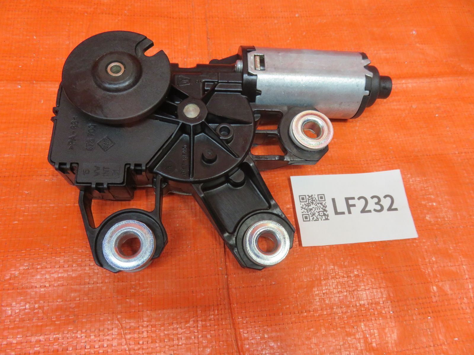 LF232* 動作OK フォルクスワーゲン 7LBHKS トゥアレグ V6 後期 リア ワイパー モーター /純正 7L0 955 712C /ポルシェ カイエン共通