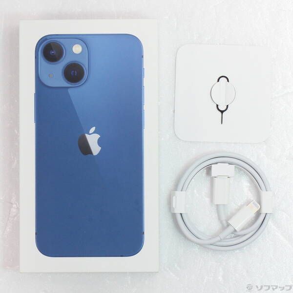 中古 国内版 SIMフリー iPhone13 mini 256GB ブルー色 iPhone 13 mini - 256GB ブルー SIMフリー｜iPhoneの中古は【セカハン