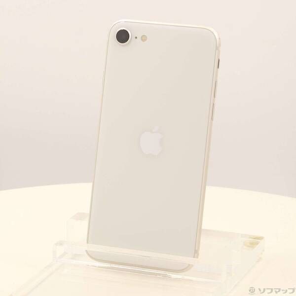 ソフマップ 〔中古品〕 iPhone SE 第3世代 64GB スターライト MMYD3J／A SIMフリー【198】