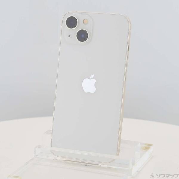 ソフマップ 〔中古品〕 iPhone13 128GB スターライト MLND3J／A SIMフリー【198】
