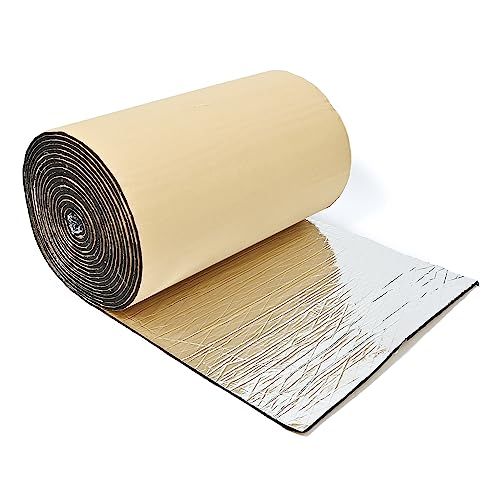 Rikopin(リコピン) 断熱マット 断熱シート 6mm×50cm×10m アルミ デッドニング 自動車 制振 車用 熱反射 吸音 防音 遮音防音材料(沖縄・離島の方発送不可）) 4b8fc3b2