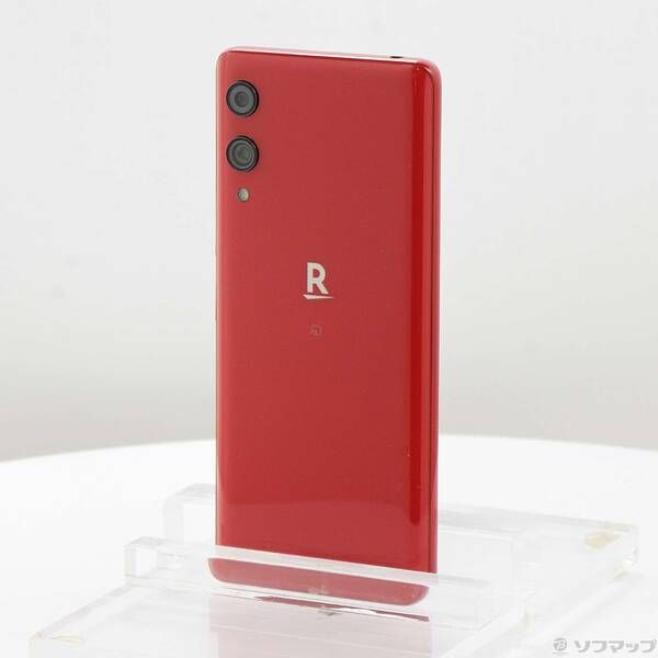 中古Aランク】Rakuten Hand 64GB クリムゾンレッド P710 SIMフリー