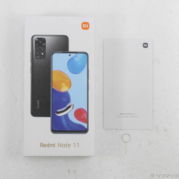 中古 Redmi Note 11 64GB グラファイトグレー SIMフリー - メルカリ