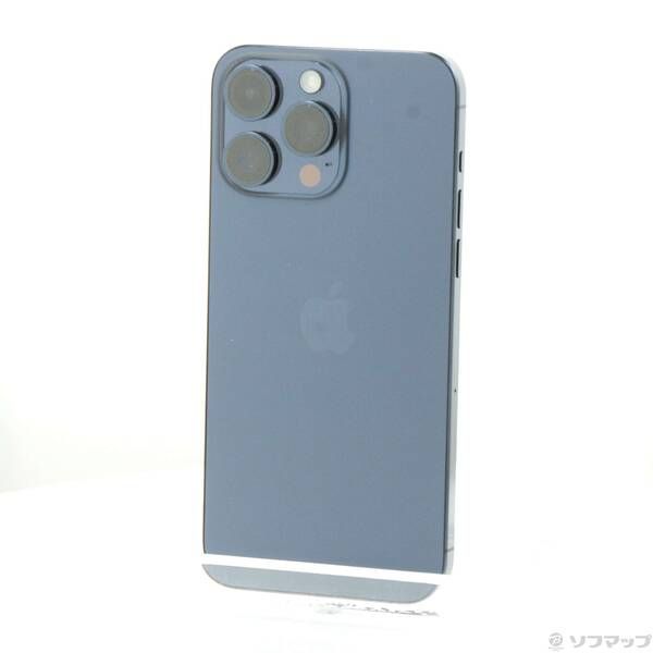 ソフマップ 〔中古品〕 iPhone15 Pro Max 256GB ブルーチタニウム MU6T3J／A SIMフリー【377】