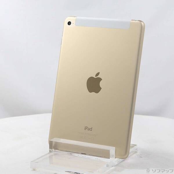 ソフマップ 〔中古品〕 iPad mini 4 128GB ゴールド MK782J／A docomoロック解除SIMフリー【297】