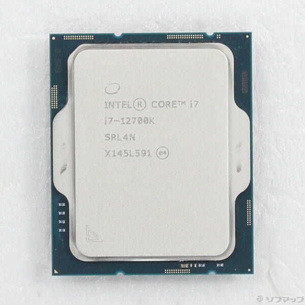 ソフマップ 〔中古品〕 Core i7 12700K 〔3.6GHz／LGA 1700〕【262】