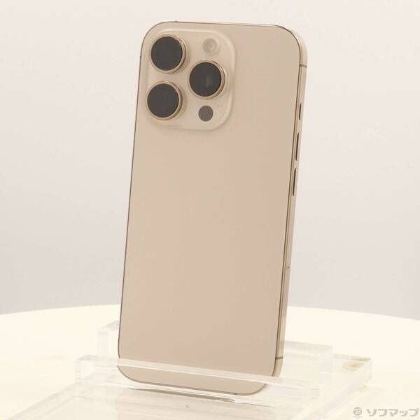 ソフマップ 〔中古品〕 iPhone16 Pro 128GB デザートチタニウム FYMX3J／A SIMフリー【305】