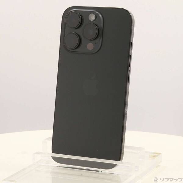 ソフマップ 〔中古品〕 iPhone16 Pro 512GB ブラックチタニウム MYN43J／A SIMフリー【305】