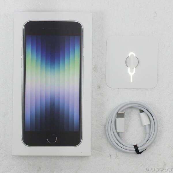 iPhone SE3 64GB スターライト SIMフリー中古 - メルカリ