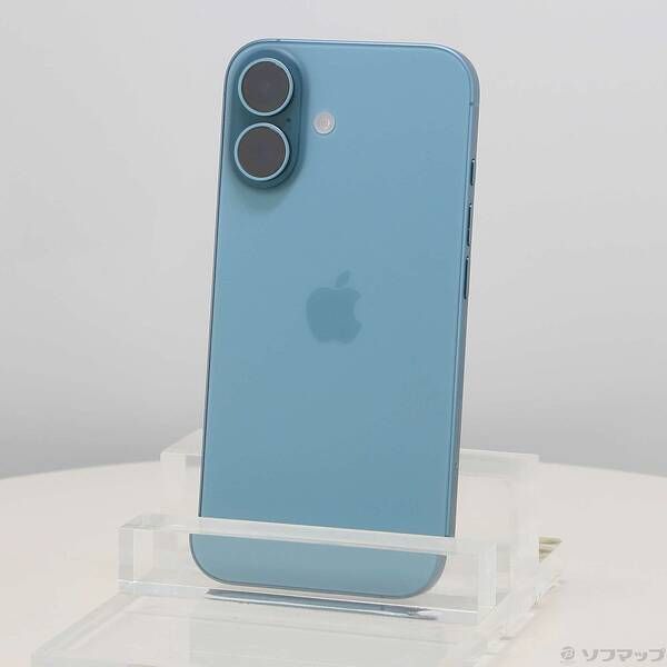 ソフマップ 〔中古品〕 iPhone16 128GB ティール MYDV3J／A SIMフリー【251】