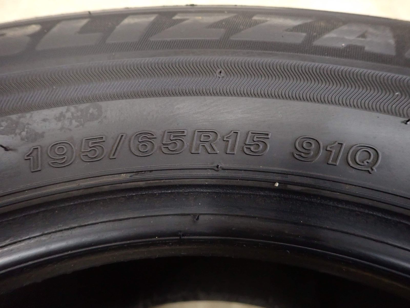 冬4本 会社宛 送料無料 195/65R15 91Q ブリヂストン ブリザック VRX3