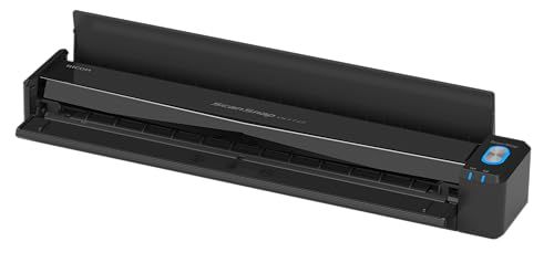 リコー PFU ドキュメントスキャナー ScanSnap iX110 (A4 片面読取 Wi-Fi対応 USB Type-C モバイル) 書類 レシート 名刺 写真 (Black)ｍａ