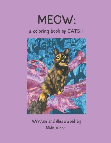 MEOW: a coloring book of CATS!ｍａ