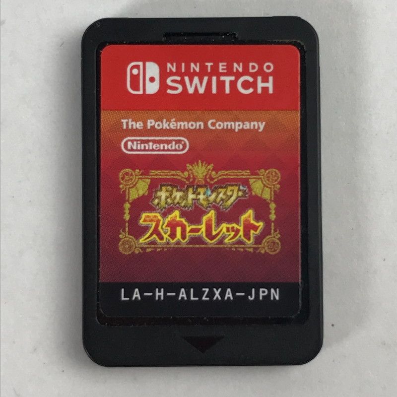 中古美品】 ポケットモンスター スカーレット Nintendo Switch ソフト