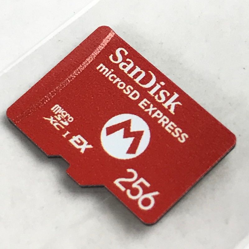 【中古美品】 microSD Expressカード 任天堂ライセンス商品 256GB 【024-260517-io-33-fuz】