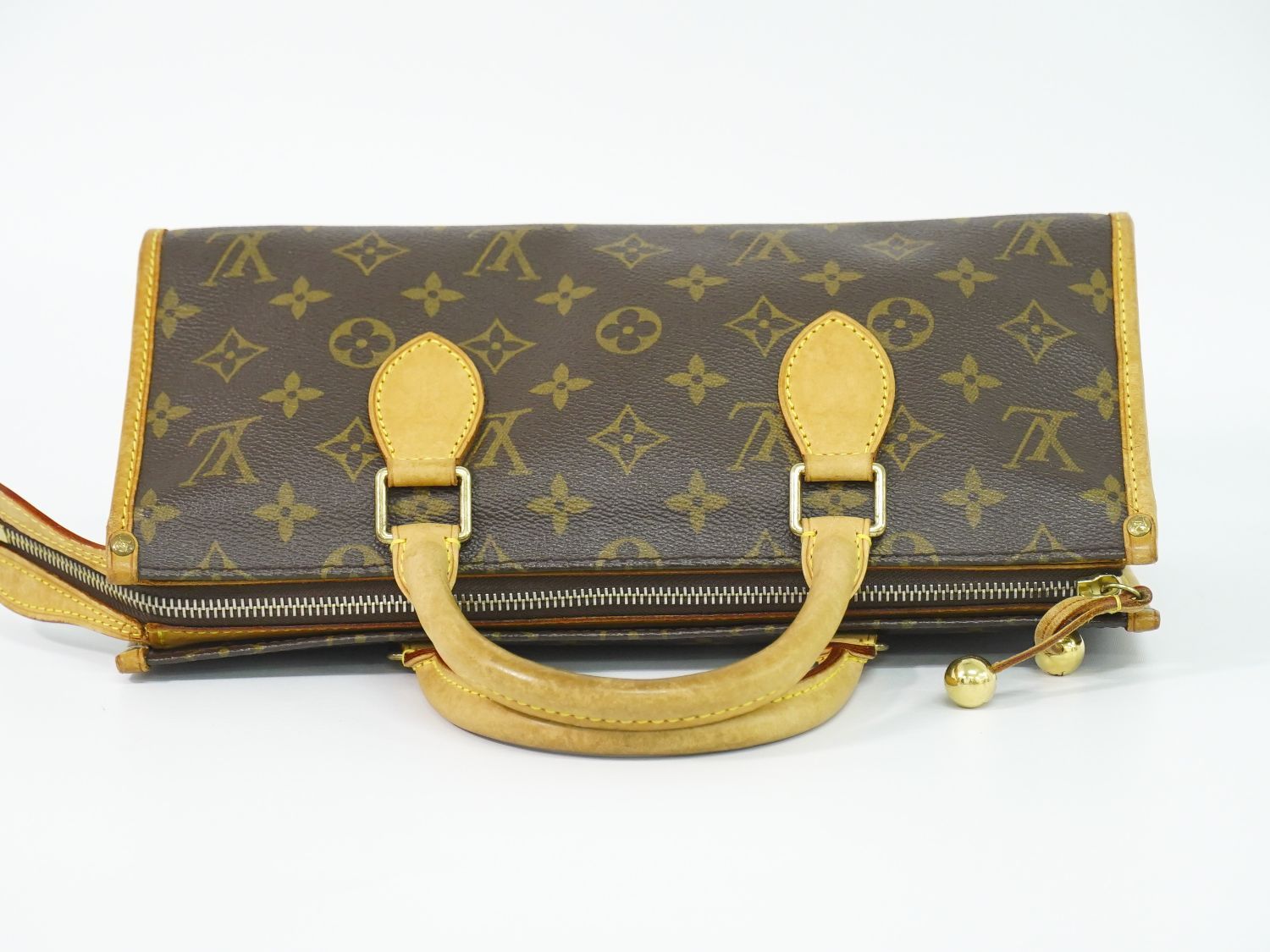 本物 ルイヴィトン LOUIS VUITTON LV ポパンクール モノグラム