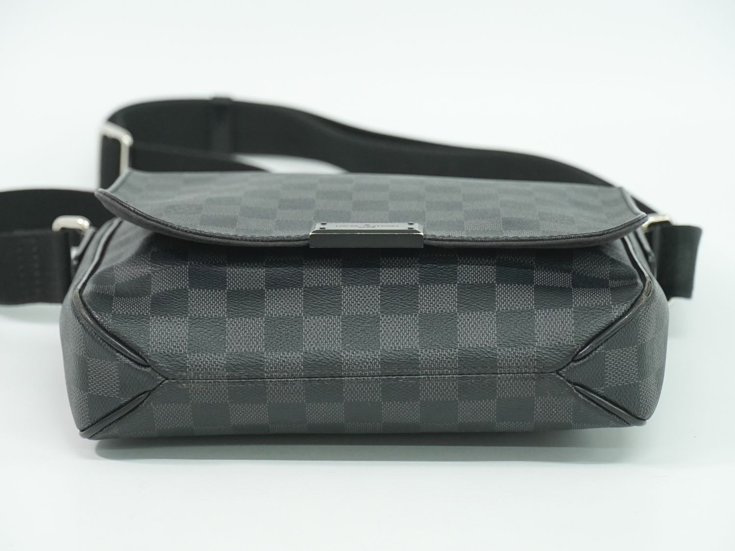 本物 ルイヴィトン LOUIS VUITTON LV ディストリクト PM ダミエ グラ 