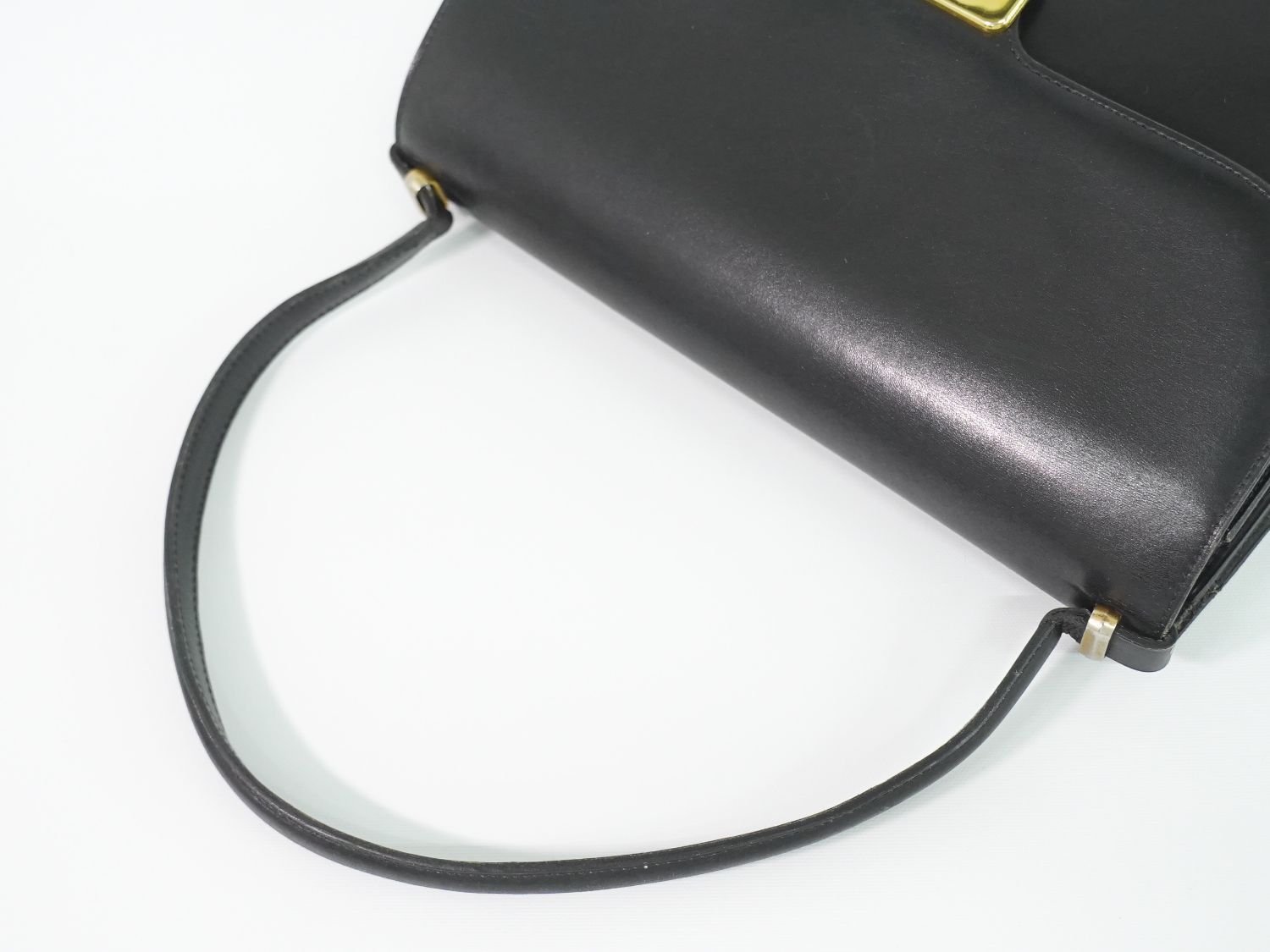 本物 クリスチャン ディオール Christian Dior レザー ハンドバッグ