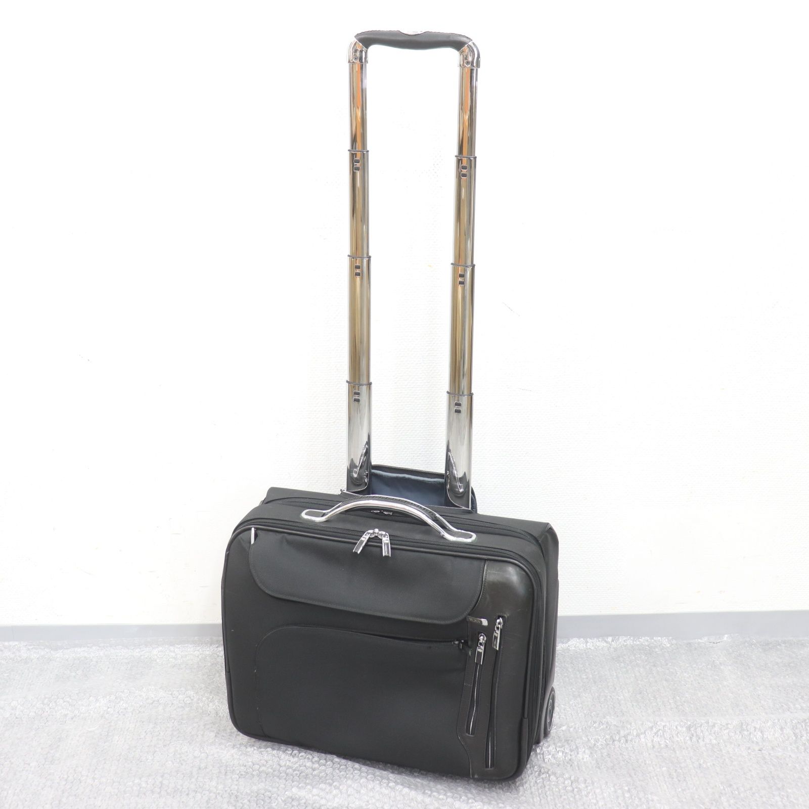 ITFH5ET8XCDY TUMI トゥミ 25603D ナイロン×レザー 2輪 キャリーバッグ キャリーケース ブラック ビジネス スーツケース