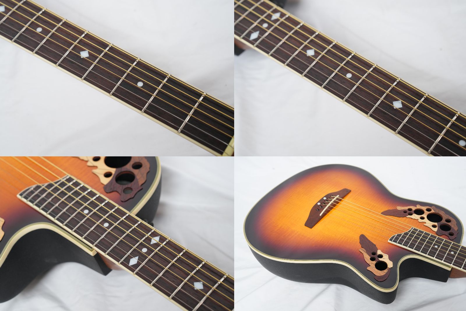 ☆OVATION Celebrity Deluxe CP212 Sunburst パーラーサイズ エレアコ