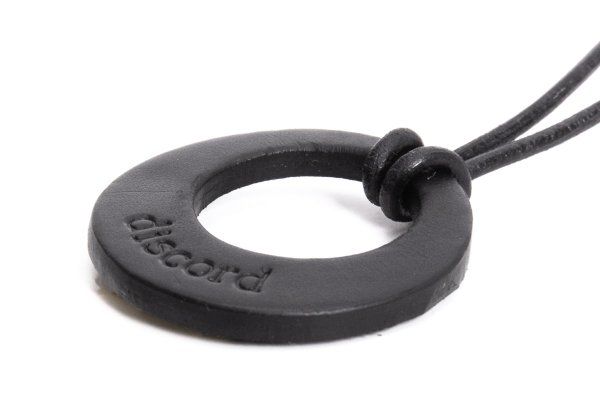 ヨウジヤマモトディスコードYohji yamamoto discord レザーネックレス