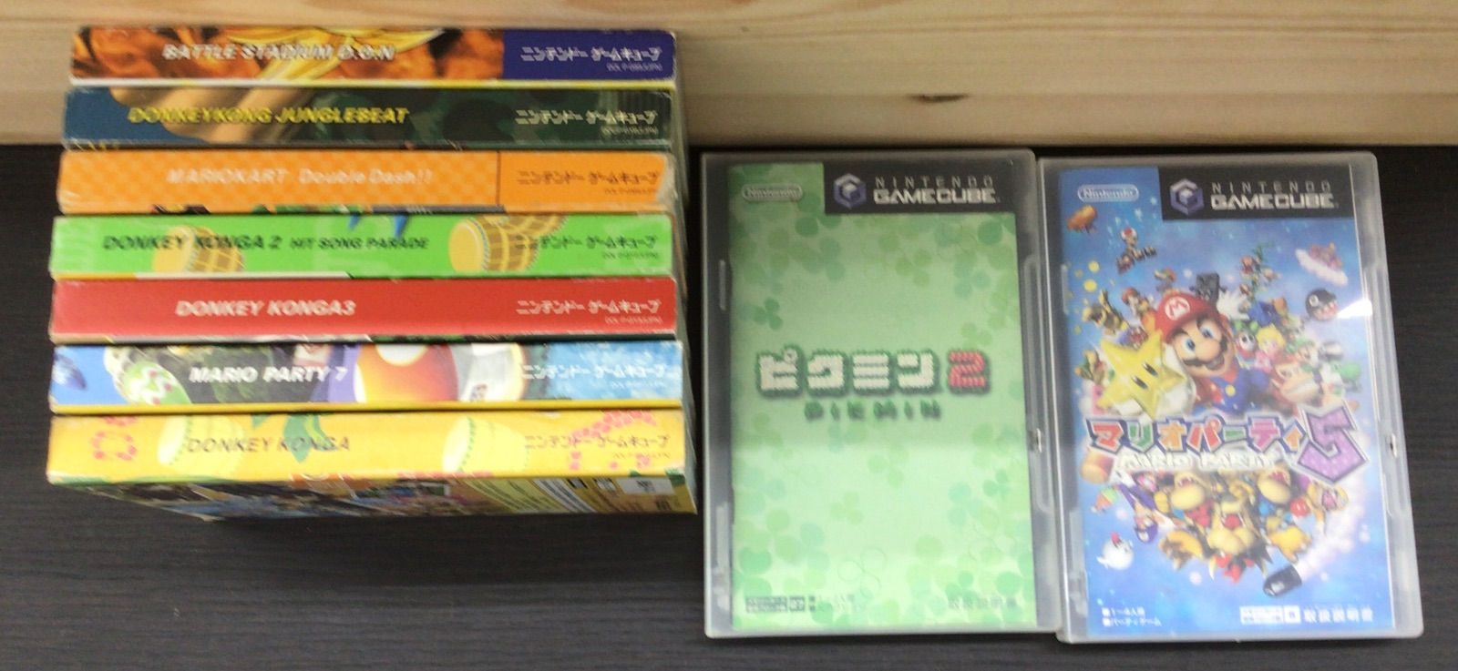 【中古・現状品】全年齢対象ソフト　ニンテンドー　Nintendo　GAMECUBE　ゲームキューブ　ソフト　９枚　K-633