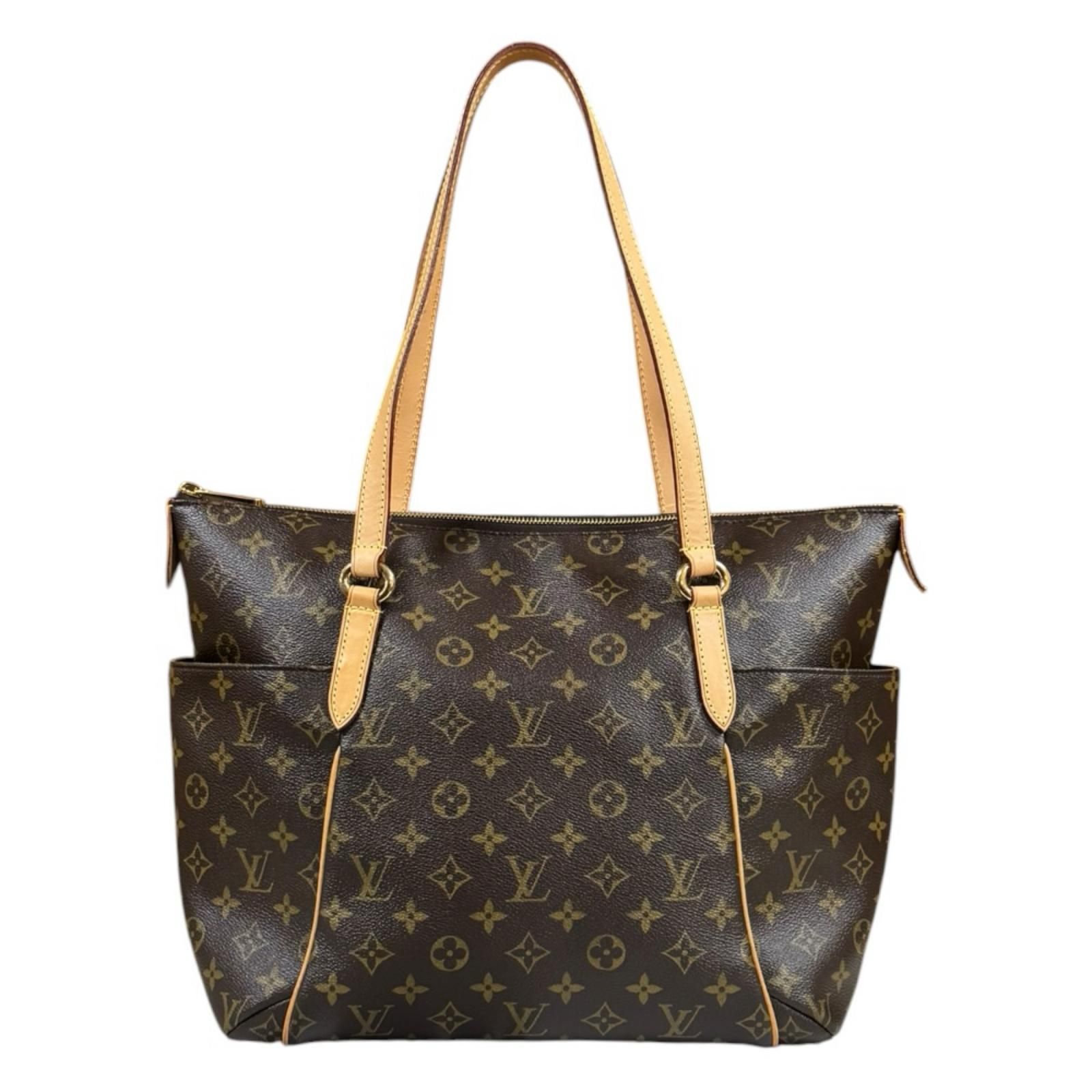ルイヴィトン トータリーMM モノグラム トートバッグ モノグラムキャンバス M56689 ブラウン レディース LOUIS VUITTON 中古 ルイヴィトン ルイ ヴィトン
