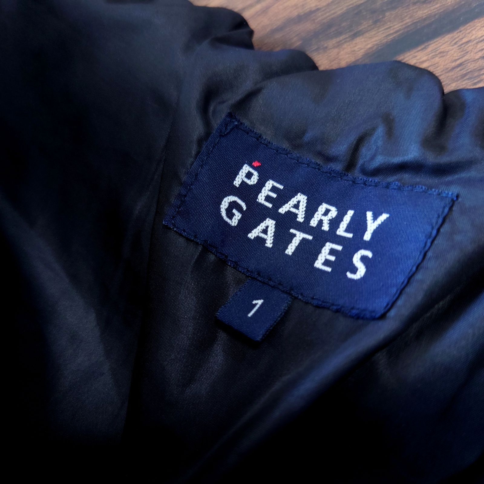 極美品 PEARLY GATES GOLF ダウンスカート モノトーン アーガイル