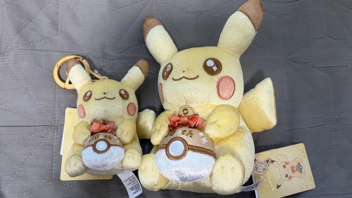 ピカチュウ 30周年 ぬいぐるみ セット (CHUUバージョン)