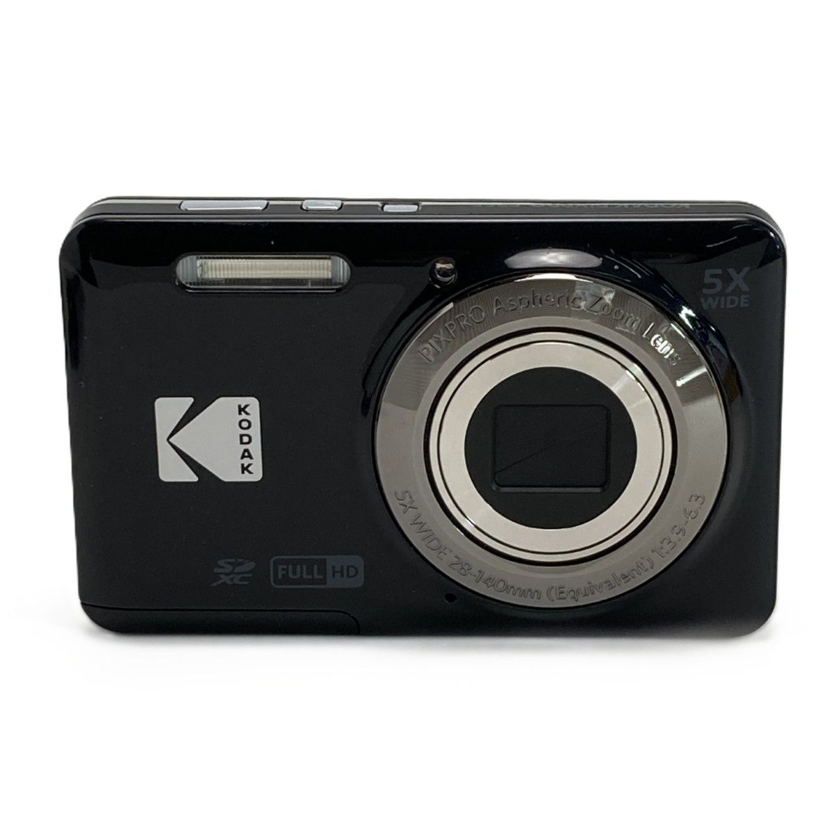 Kodak コダック コンパクトデジタルカメラ PIXPRO FZ55 ブラック 充電 