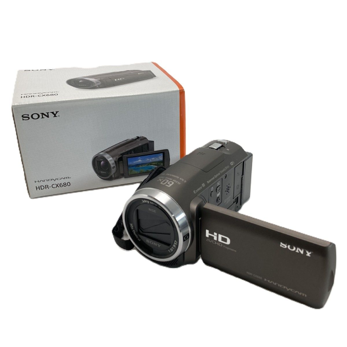 SONY ソニー Handycam ハンディカム HDR-CX680 ブラウン 2019年製 SONY ソニー Handycam ハンディカム HDR-CX680 ブラウン 2019年製