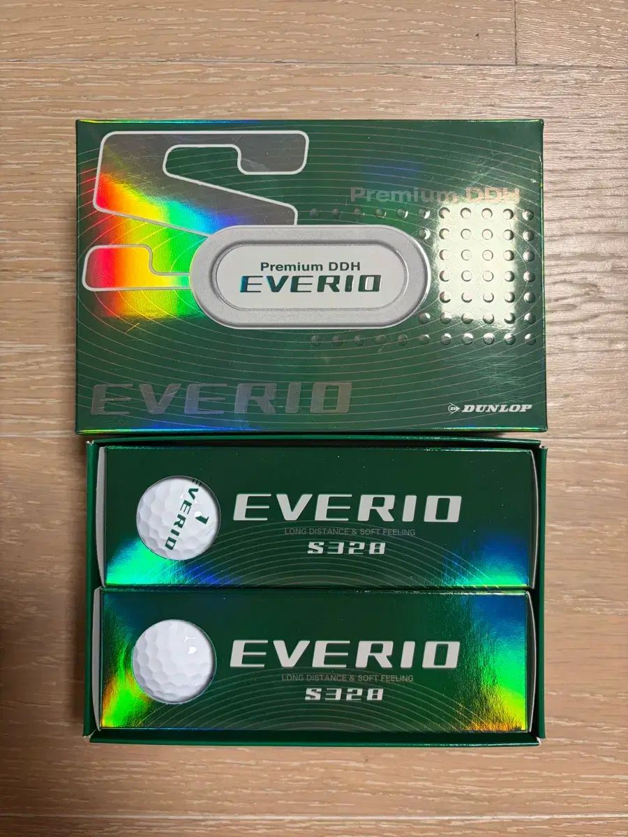未開封/新品 Everio エブリオ ゴルフボール s328 6個