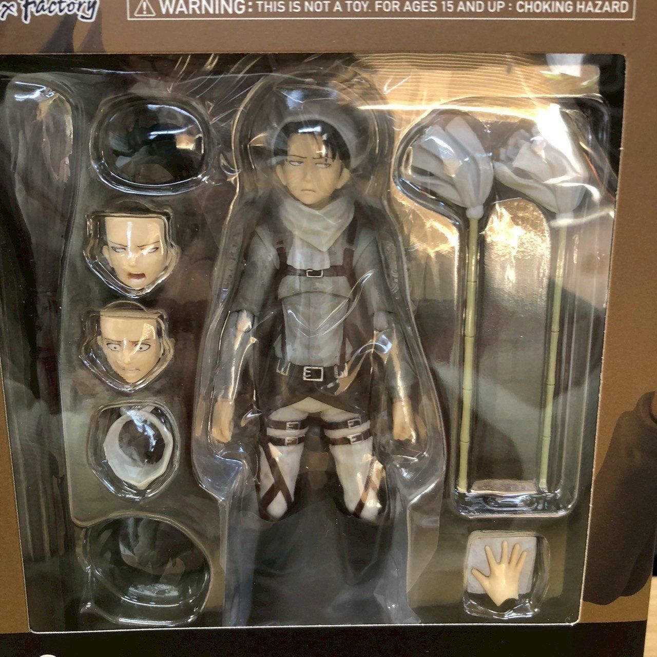 figma EX-020 リヴァイ お掃除ver. figma Attack on Titan Levi Cleaning ver. Action Figure EX-020 Max