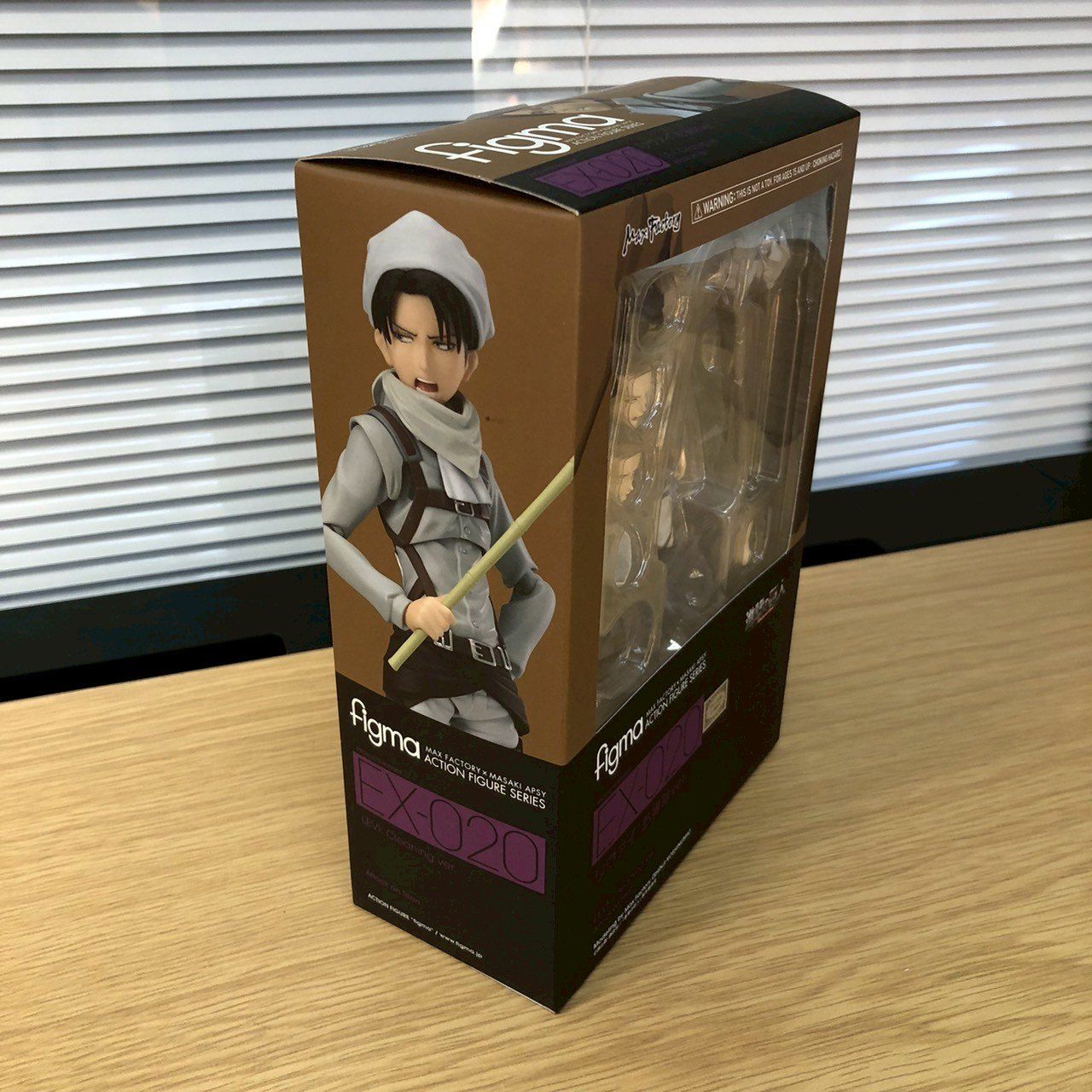 未開封保管品】進撃の巨人 figma EX-020 リヴァイ お掃除ver. - メルカリ
